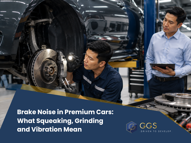 Brake Noise in Premium Cars What Squeaking, Grinding and Vibration Mean