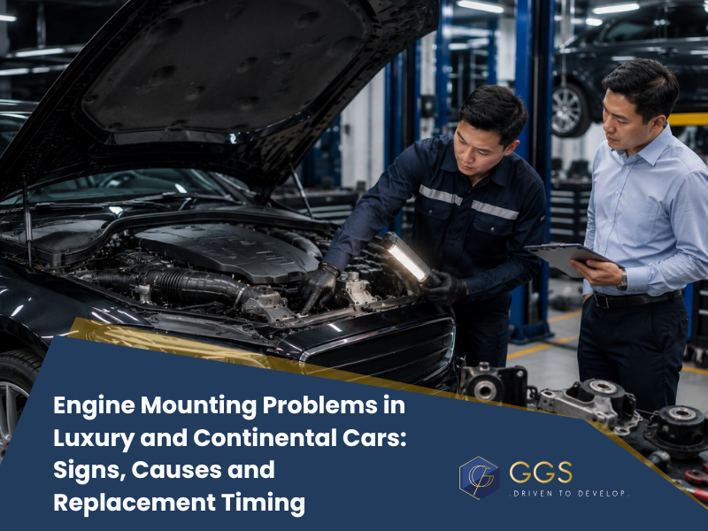 Engine Mounting Problems in Luxury and Continental Cars Signs, Causes and Replacement Timing