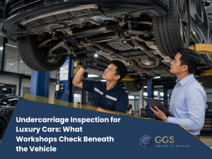 Undercarriage Inspection for Luxury Cars What Workshops Check Beneath the Vehicle